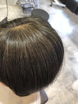 ジャズ JAZZ&nbsp;天然100%ヘナカラーの白髪の染まり方