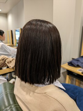 ヘアサロン ナノ(hair salon nano) 切りっぱなしボブ