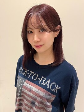 サラビューティーサイト 志免店(SARA Beauty Sight) 【Haru】20代30代ブリーチ無しピンクバイオレット