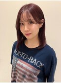【Haru】20代30代ブリーチ無しピンクバイオレット