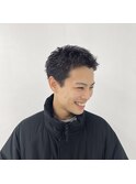 メンズ　ベリーショート