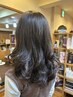 高濃度炭酸泉☆+マグネットカラー+カット+ケアパーマ+トリートメント￥9900