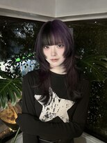 キイ 原宿 表参道(K.e.y)&nbsp;デザインカラー/シャギーカット/シャギーウルフ/ウルフ