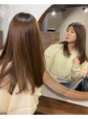 美髪ストレート