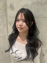 ロンドルピナス 小倉(Lond Lupinus)&nbsp;ブルーブラック/ワイドバング/美髪のススメ/外ハネボブ/北九州