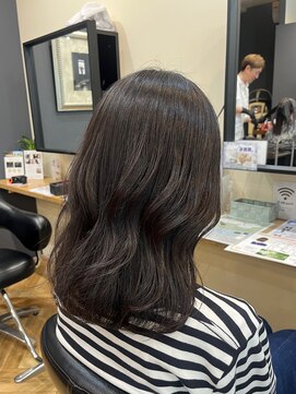 アルター(aL ter) アッシュグレー［ホワイトグレージュ/デジタルパーマ］長野歌穂