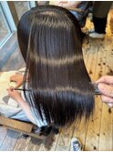 美髪ストレート♯静岡市♯髪質改善♯縮毛♯美髪矯正