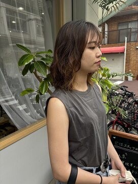 サンクチュアリ ウィズエデン 京橋店(Sanctuary with eden) 無造作パーマ