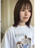 ＊ピンクブラウン×ミディアムレイヤー＊