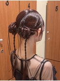 カチモリツイン ヘアアレンジ