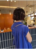 ムースで決まるお洒落パーマ6