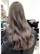 シエラ 心斎橋(CIERA.)&nbsp;クラゲヘア前下がりボブミルクティーグレージュバレイヤージュ