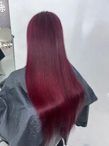 プロミルサロンギンザ(Promille salon GINZA)&nbsp;艶髪レッドカラー