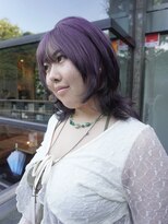 デコ(DECO)&nbsp;purpleに毛先point color