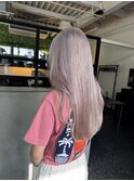 ミディアムヘア暗めカラー/デザインカラー/フェイスフレーミング