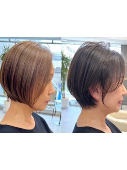 周りと差がつく美フォルムヘアに！マンツーマンで叶える最高の似合わせ♪