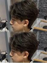 ステラ(STELLA)&nbsp;フェザーパーマ/フェザーショート/メンズパーマ/メンズカット