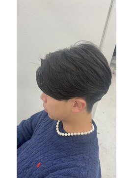 エクシア 名古屋店(EXCIA) 曲がる縮毛矯正で作るセンターパート