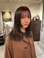 カグヤヒメ ドゥイ(kaguyahime doui)&nbsp;顔まわりで見せるデザインカット