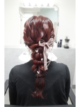 編み下ろしスタイル