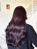 タイドヘア 茨木店(TIDE HAIR)&nbsp;ワインレッドカラー