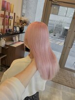 ポート バイ プライマル(port by primal)&nbsp;ミディアムヘア/デザインカラー/フェイスフレーミング/ブリーチ