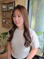 フェイバー 赤坂店(FAVOR)&nbsp;ロングヘアー×ヌーディーカラー