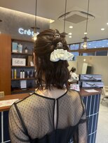 クレーデ 姪浜店(Crede)&nbsp;ハーフアップアレンジ
