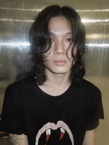 丹 messy perm style 【やりすぎない】