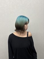 リトバイイースブルー(Lito by Y's BLUE)&nbsp;ミズイロ × ブラウン ルーツカラー