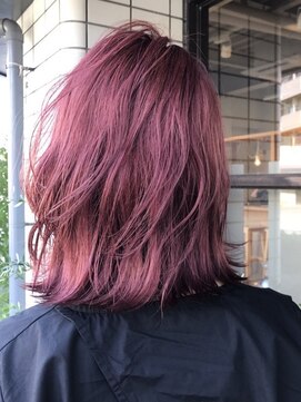 ソーイ ヘアアンドライフスタイル ショップ(SO-E HAIR&LIFESTYLE SHOP) ピンクパープル