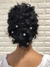 ヘアセット◆パールピン大5本付き♪￥3190