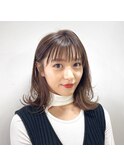 直毛さんにオススメ★シースルーバング/心斎橋&難波&堀江&新町