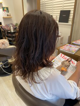 ラウズ(rouse) カット+パーマ+髪質改善トリートメント