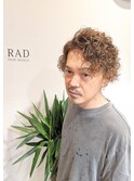RADハードパーマ＆カラー