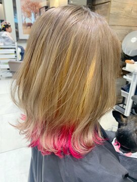 トルネード(TORNADO) 鬼滅の刃カラー煉獄杏寿郎風インナーレッド ファイヤーカラー