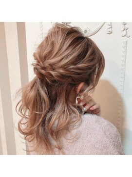 ヘアサロンエム 渋谷店(HAIR SALON M) ハーフアップ ヘアセット ヘアアレンジ