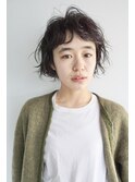 【nanuk*UEKI】ショート*ニュアンスパーマ*セミウェット