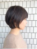 大人可愛いグラデーションボブ