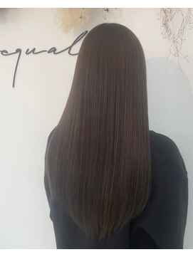 イコール 銀座(equal) 似合わせカット/くびれヘア/アースカラー/デザインカラー[銀座]