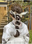 卒業式成人式ヘアセット