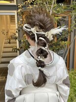 卒業式成人式ヘアセット