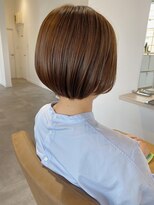 シロ 延岡店(SIRO)&nbsp;【大人髪♪ショートボブ前髪耳かけサキ】宮崎延岡美容室SIROシロ