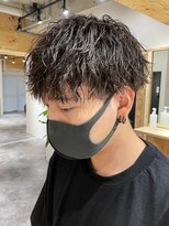 クオル 立川(QOL)&nbsp;ツイストパーマツイストスパイラルパーマツーブロック刈り上げ