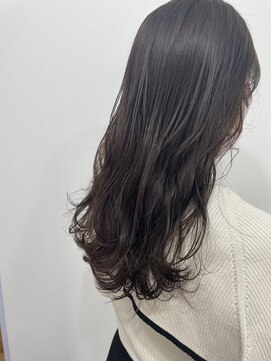 イニット 奈良新大宮(init.) 20代 30代 40代 エクステ グレージュ モテ髪 ホワイトベージュ