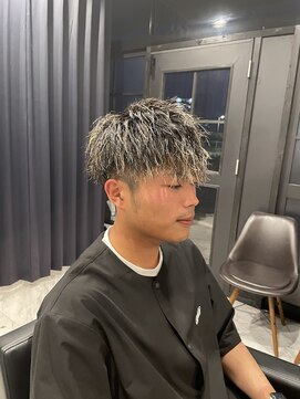hair salon 華化 ツイストスパイラルメッシュ