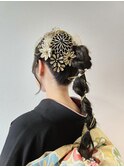 振り袖ヘアアレンジ☆