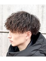 アソビ 表参道(ASOBI) ツイストスパイラルパーマ　マッシュ