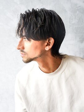 アルファ 新宿(alpha) フェザーパーマ/刈り上げセンターパート/サーフカール[新宿]