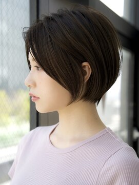 エインアンリー 表参道(AIN.ANLY.) 前髪なし大人ショートボブ20代30代40代【AIN.表参道】川原大地